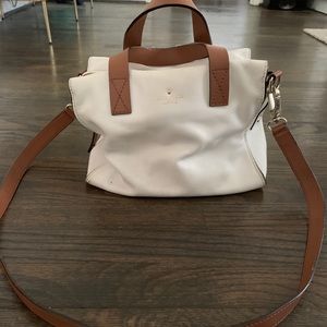 Kate Spade Leather Crossbody Tote Bag